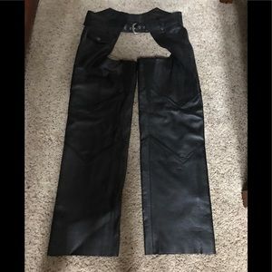 Harley-Davidson Men’s Leather Chaps Size: M EUC